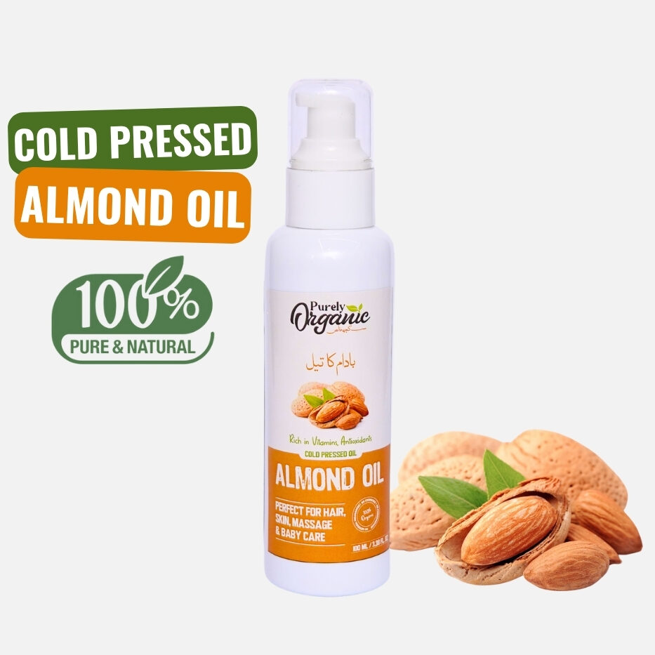Buy Cold Pressed Almond Oil in Pakistan - Purely Organic