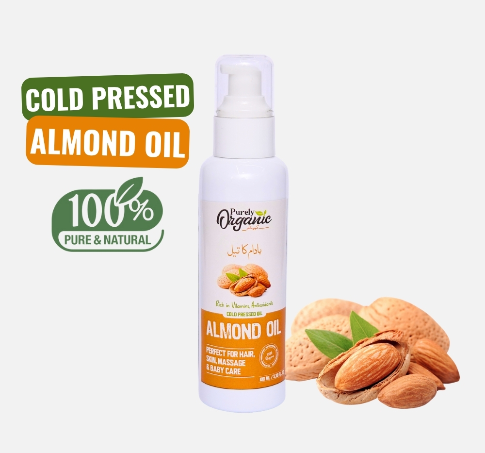 Buy Cold Pressed Almond Oil in Pakistan - Purely Organic