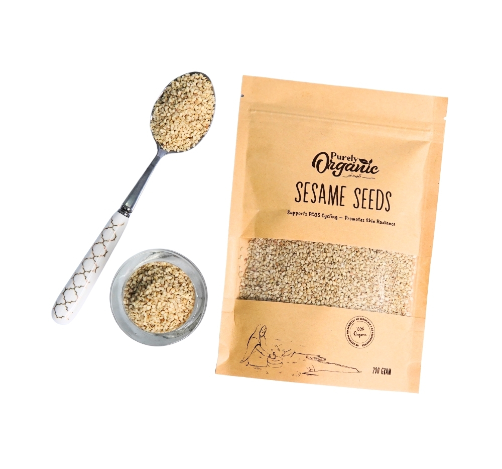 sesame seed rich super food purely organic