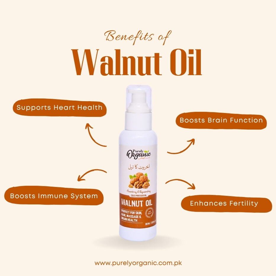 Benefits of Cold Pressed Walnut Oil in Pakistan - Purely Organic