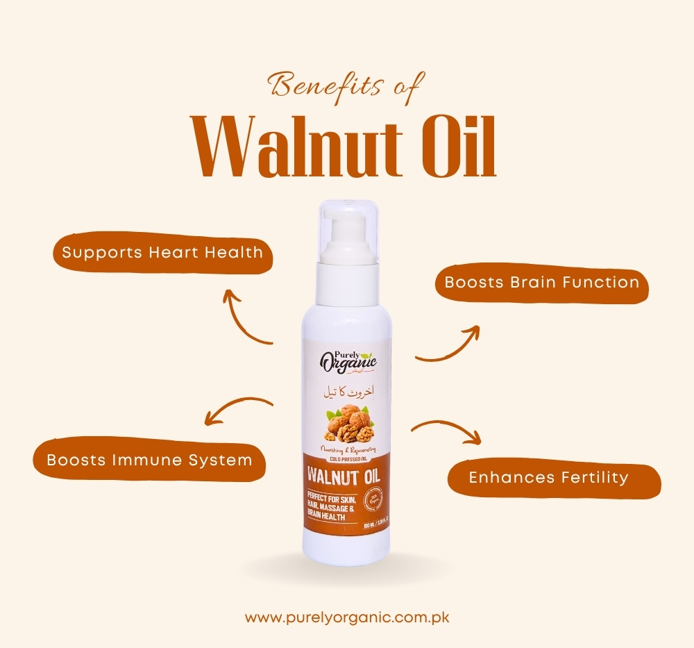 Benefits of Cold Pressed Walnut Oil in Pakistan - Purely Organic