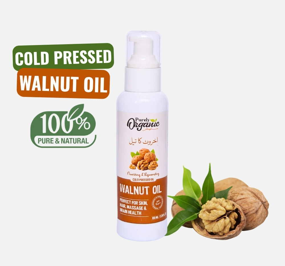 Buy Cold Pressed Walnut Oil Online in Pakistan - Purely Organic