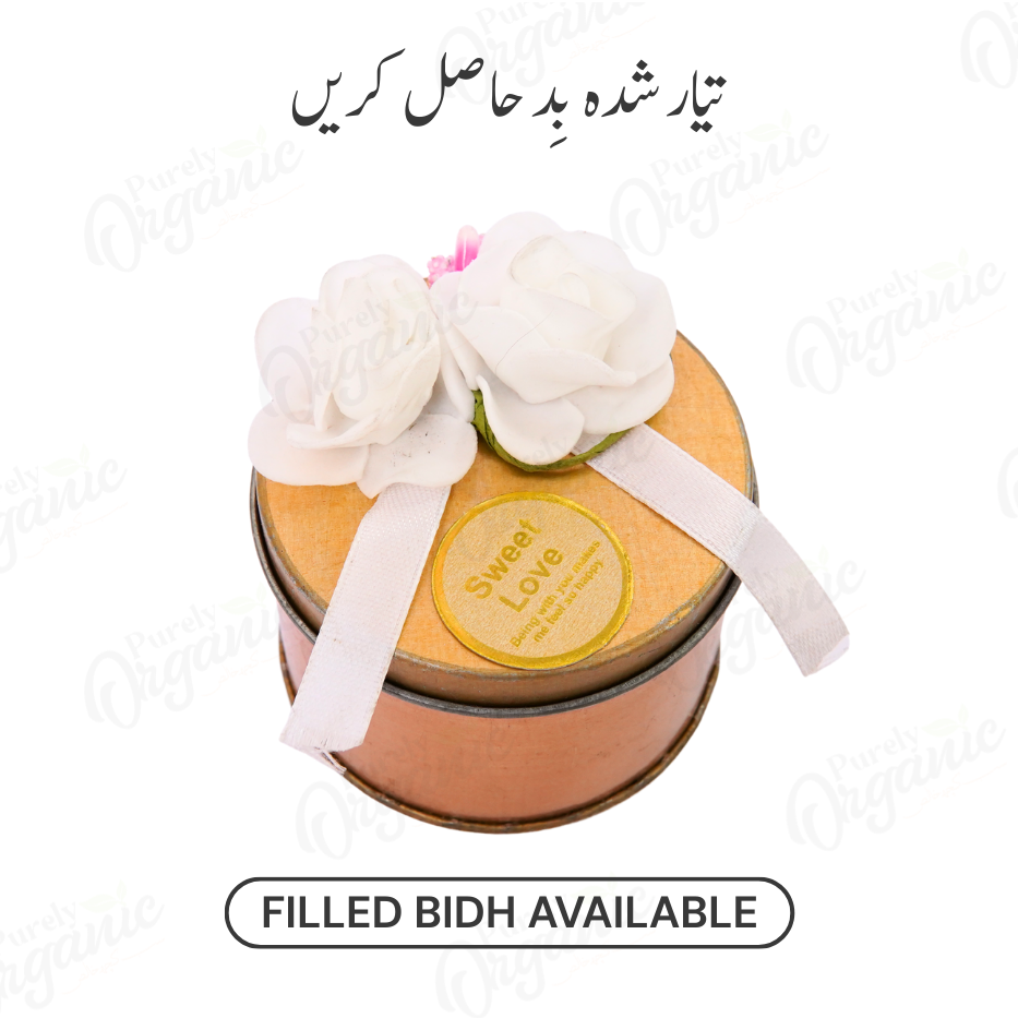 Local Tin Bidh Box - purely organic